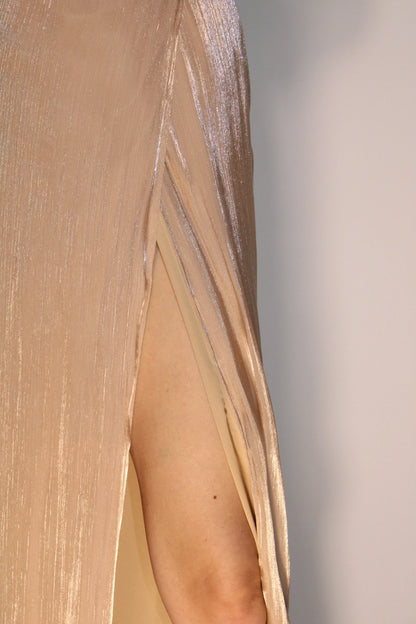 Abito_Lumen_Light_Beige_Aelora_Dettaglio_Gonna_2