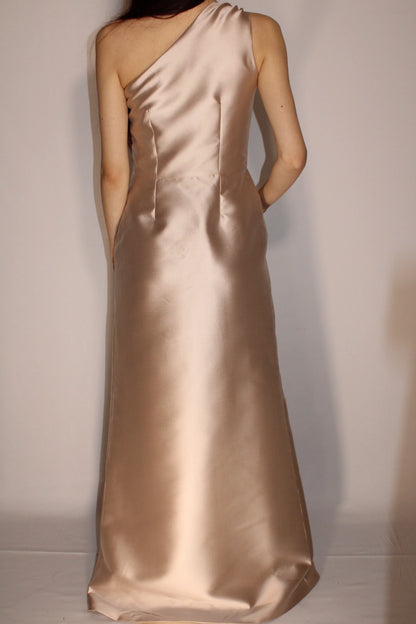 Abito_Lumen_Night_Beige_Aelora_Schiena