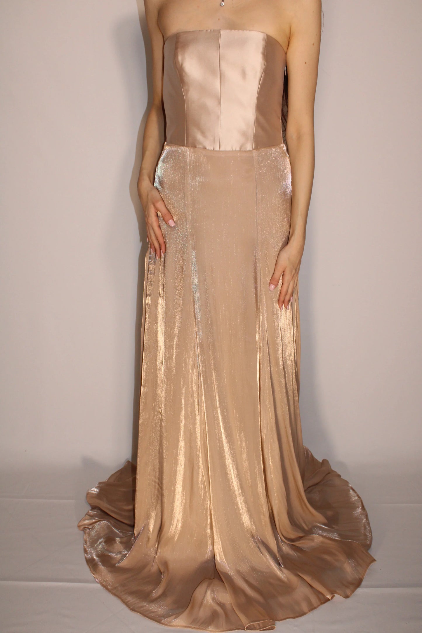 Abito_Royal_Midnight_Beige_Aelora_Frontale_2