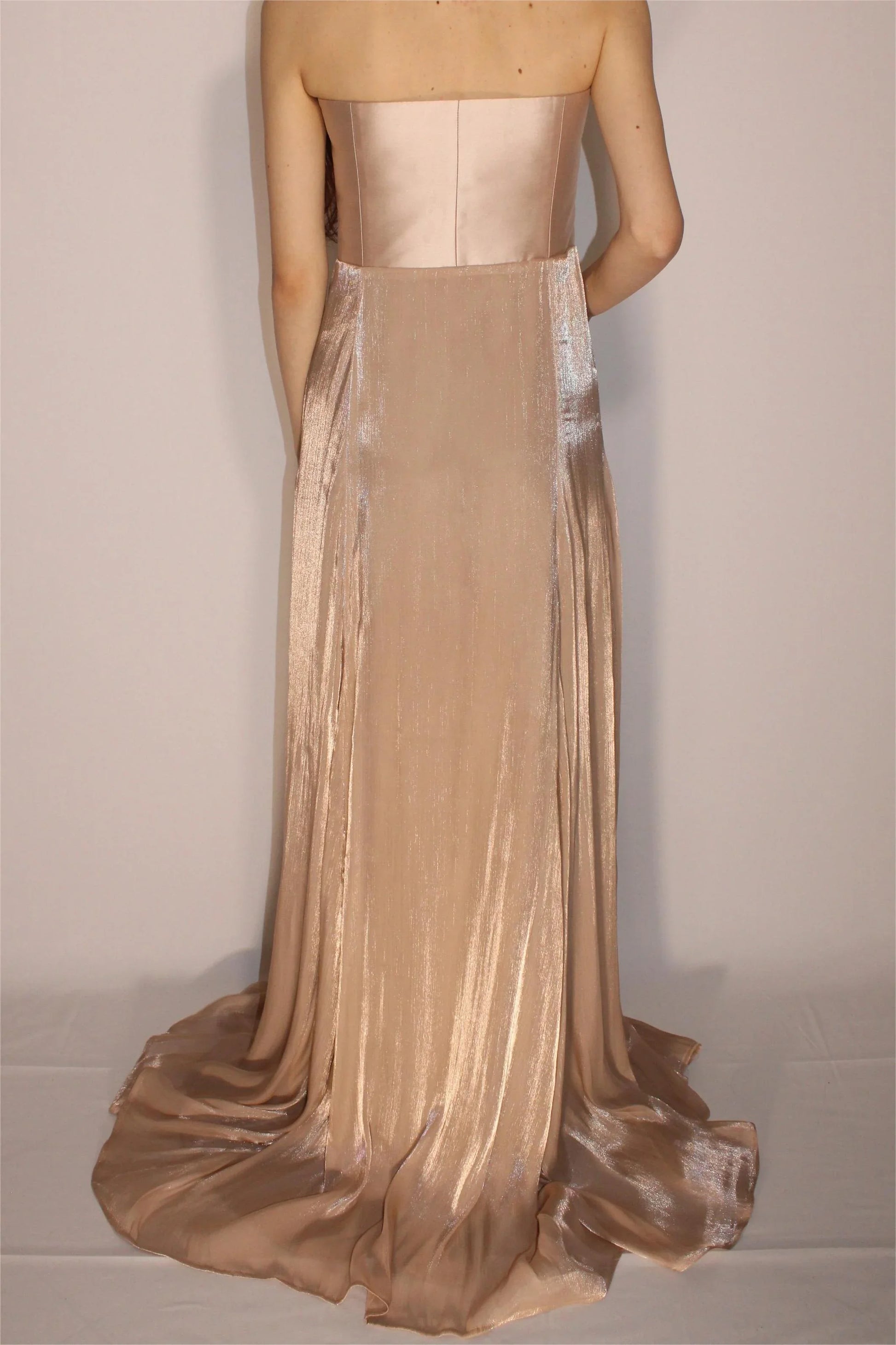 Abito_Royal_Midnight_Beige_Aelora_Schiena