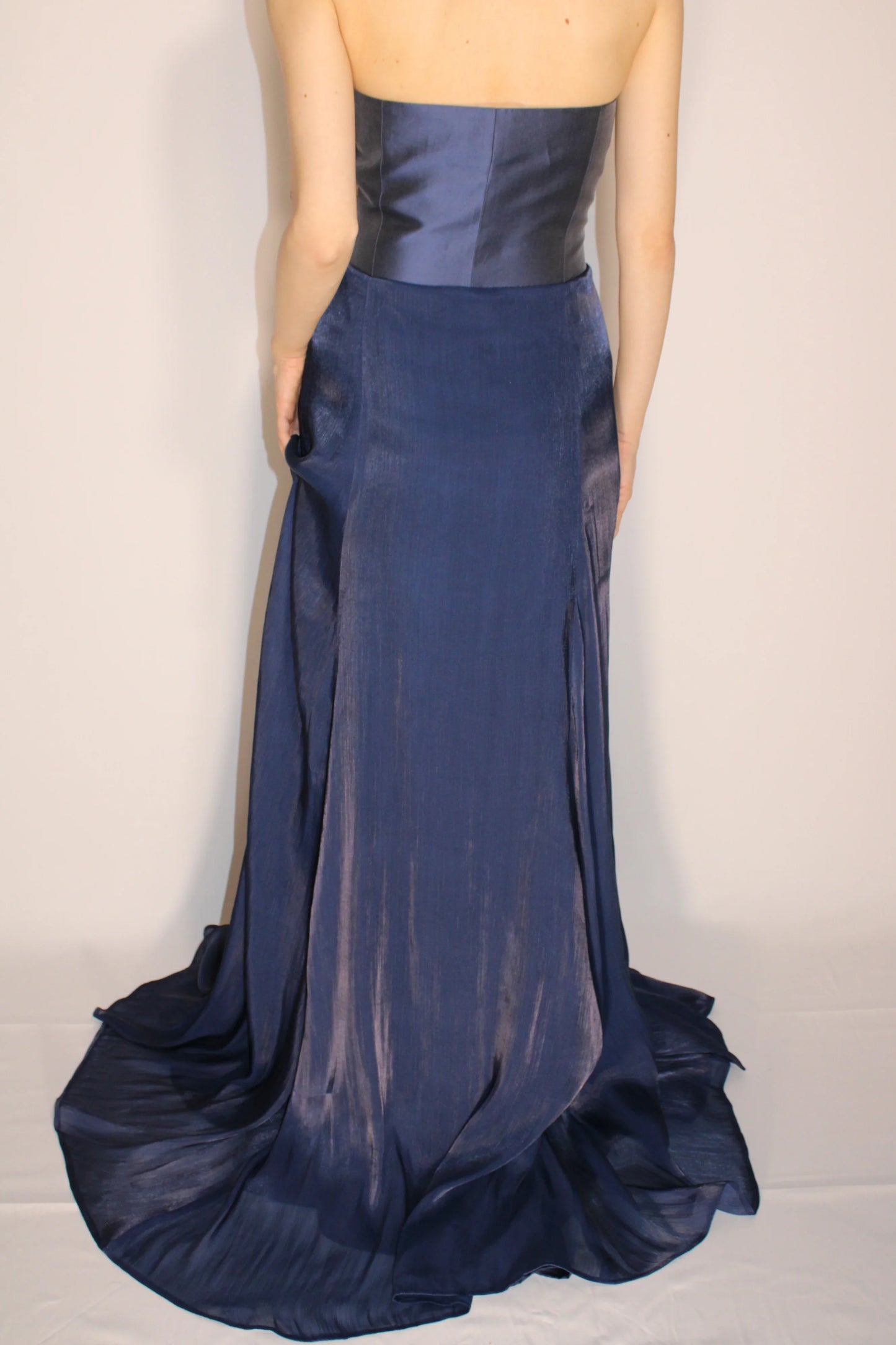Abito_Royal_Midnight_Blu Navy_Aelora_Schiena