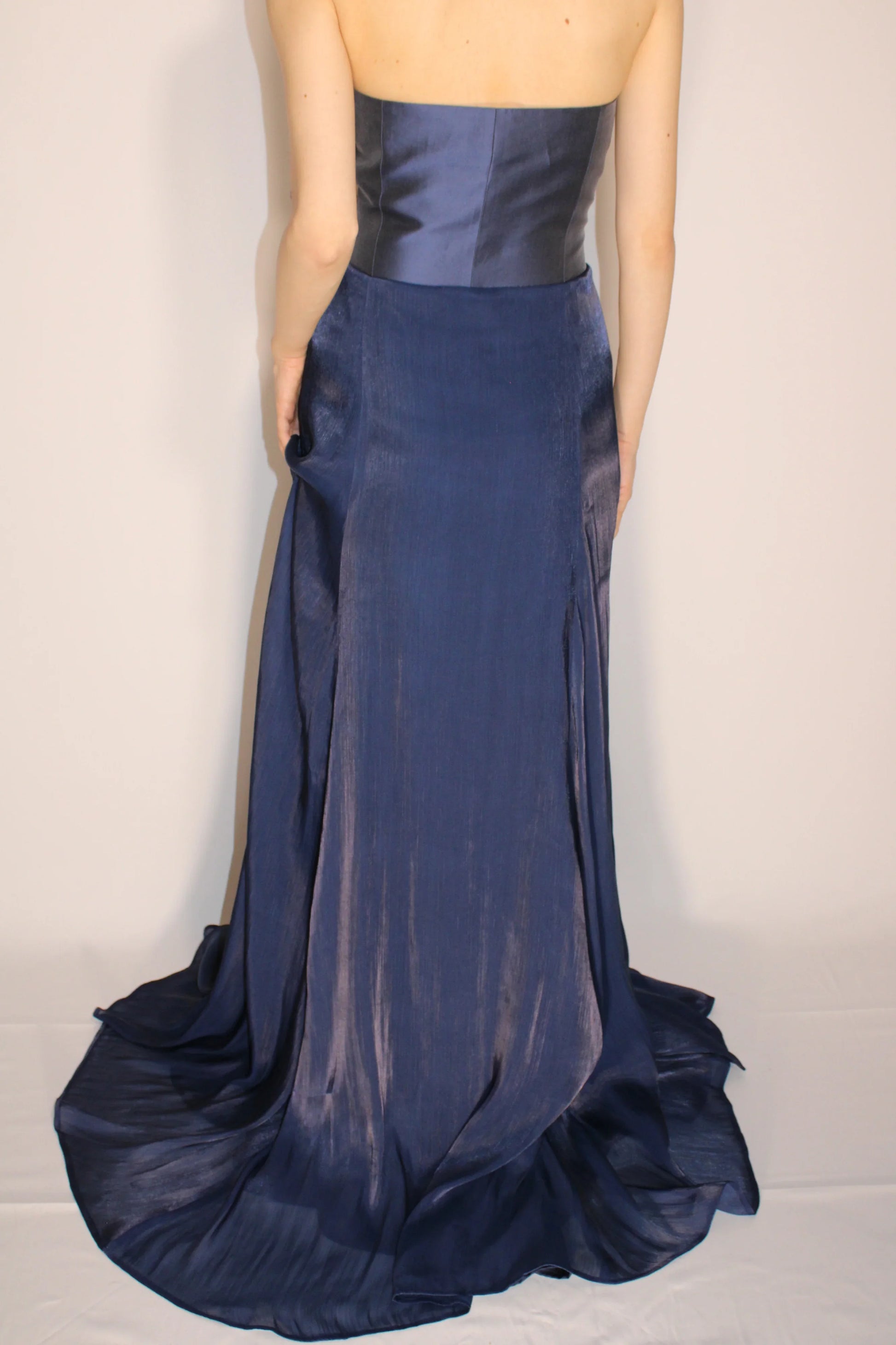 Abito_Royal_Midnight_Blu Navy_Aelora_Schiena