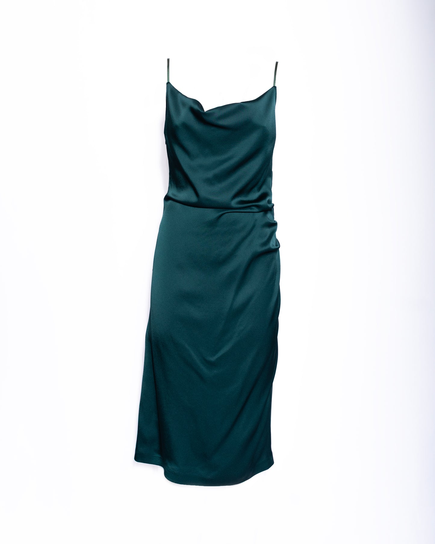 Aelora_-_Abito_Elegante_100_Made_In_Italy_Emerald_Midi_Verde